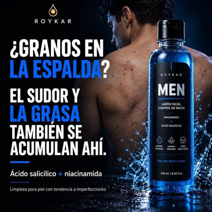 ROYKAR MEN - Jabon que elimina las imperfecciones del rostro