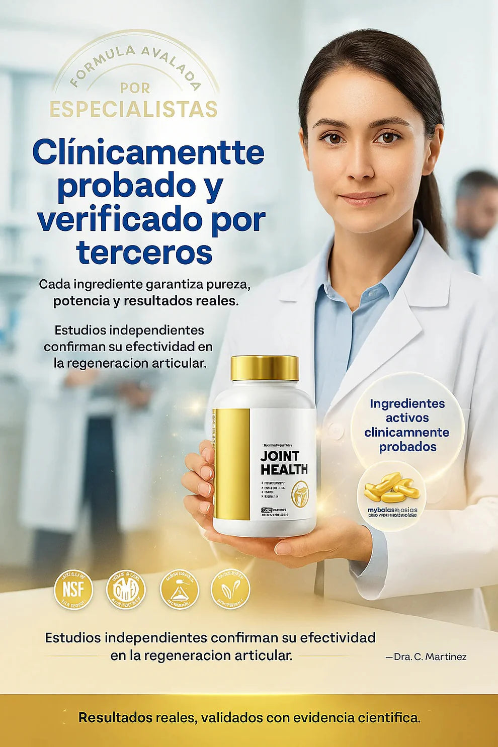 JOINT HEALTH  - Cápsulas que desinflaman y fortalecen las articulaciones