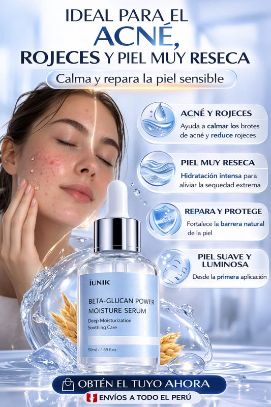 SERUM BETA™ ⭐⭐⭐⭐⭐ ELIMINA ACNE - MANCHAS - PIEL ROJA Y RESECA