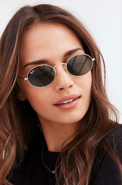 Lentes oval flat