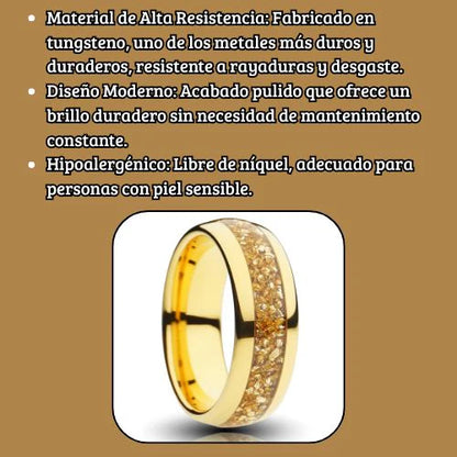 Anillo de Tungsteno Imperial Glow