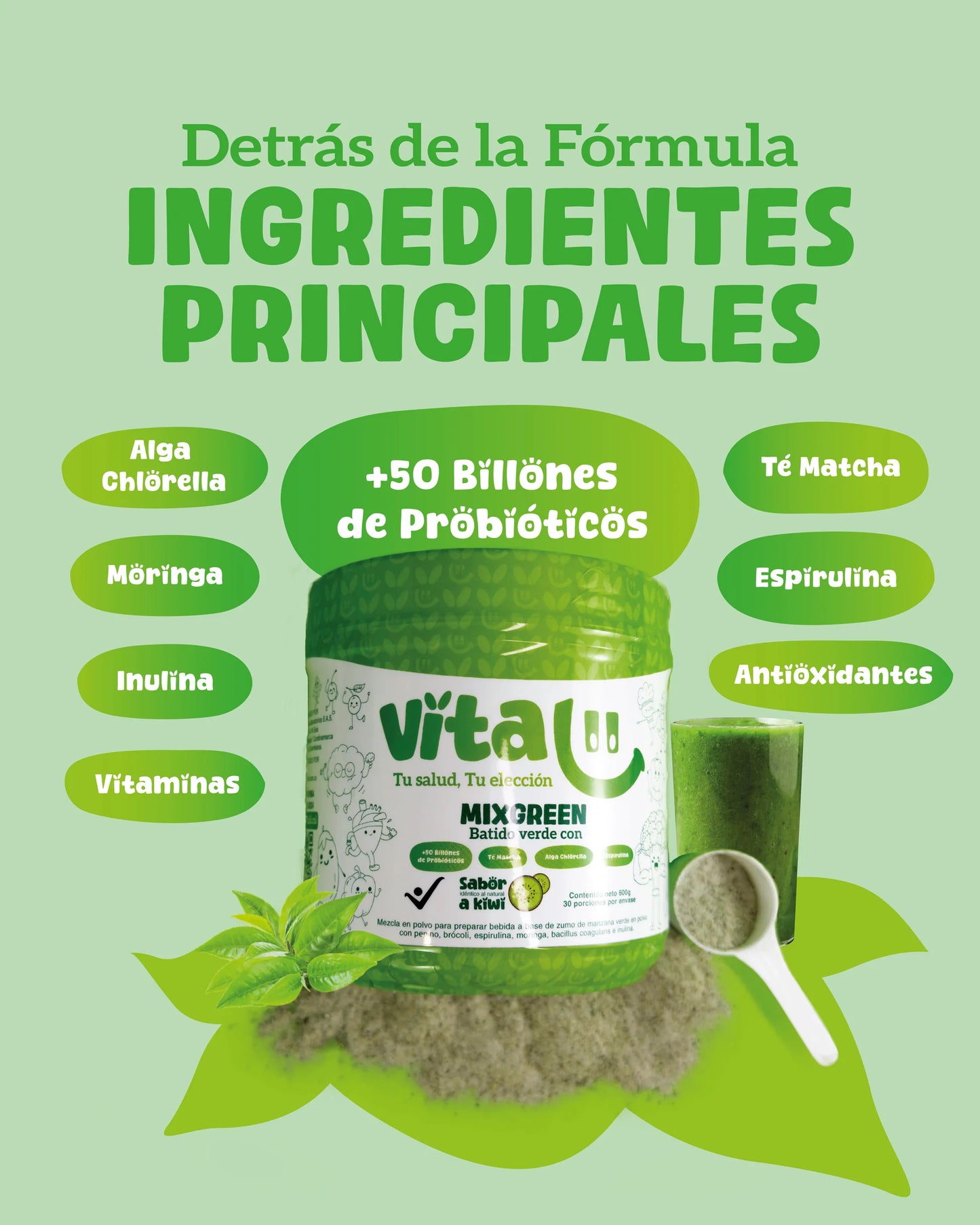 Batido Verde - Desintoxica tu cuerpo